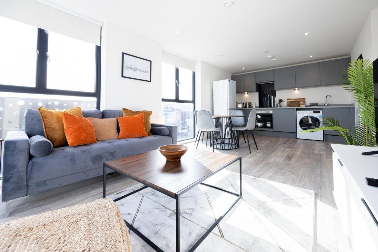 Guestready - A Modern Getaway In Vauxhall Liverpool Bagian luar foto